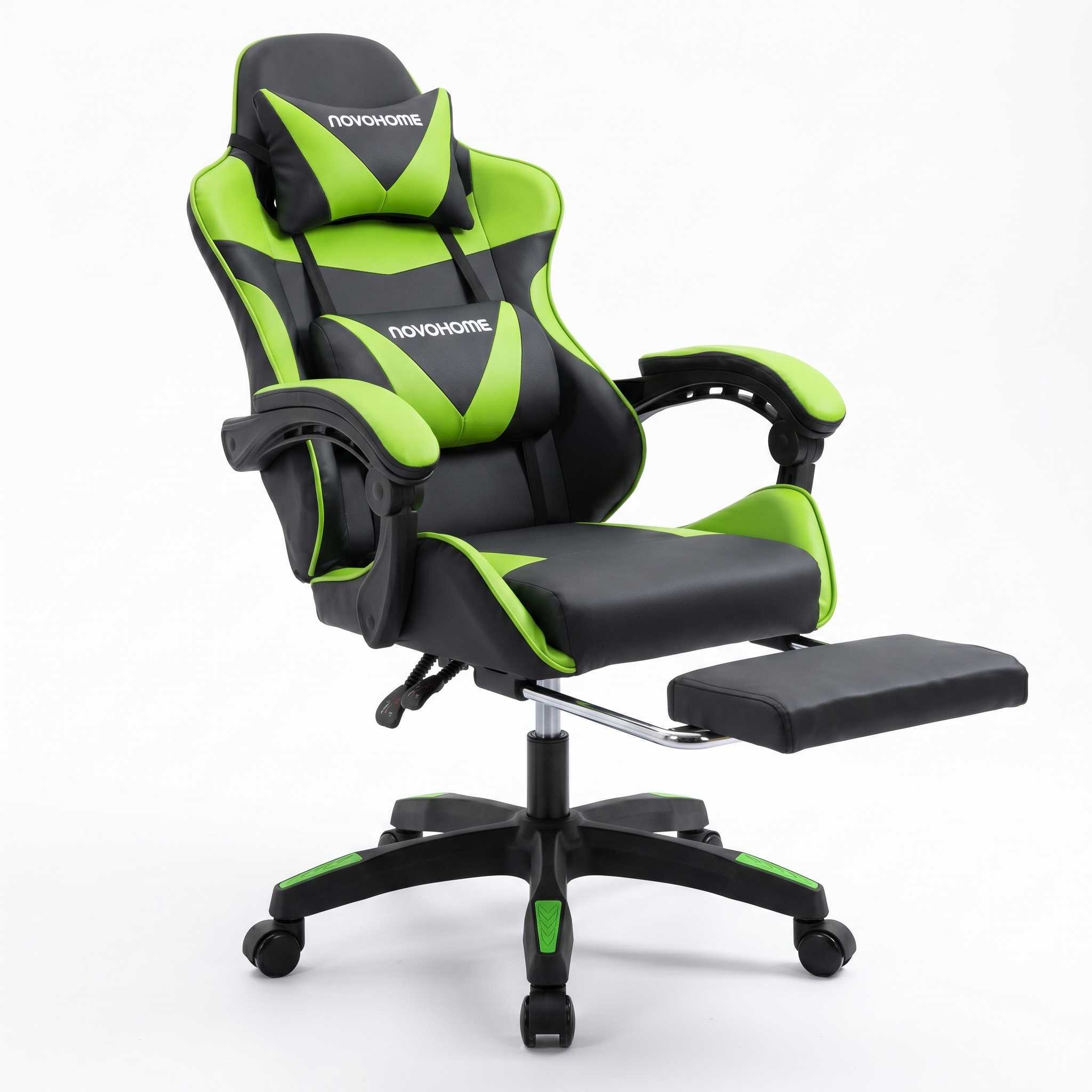 SILLA GAMER NOVOHOME NH-GC1004 VERDE