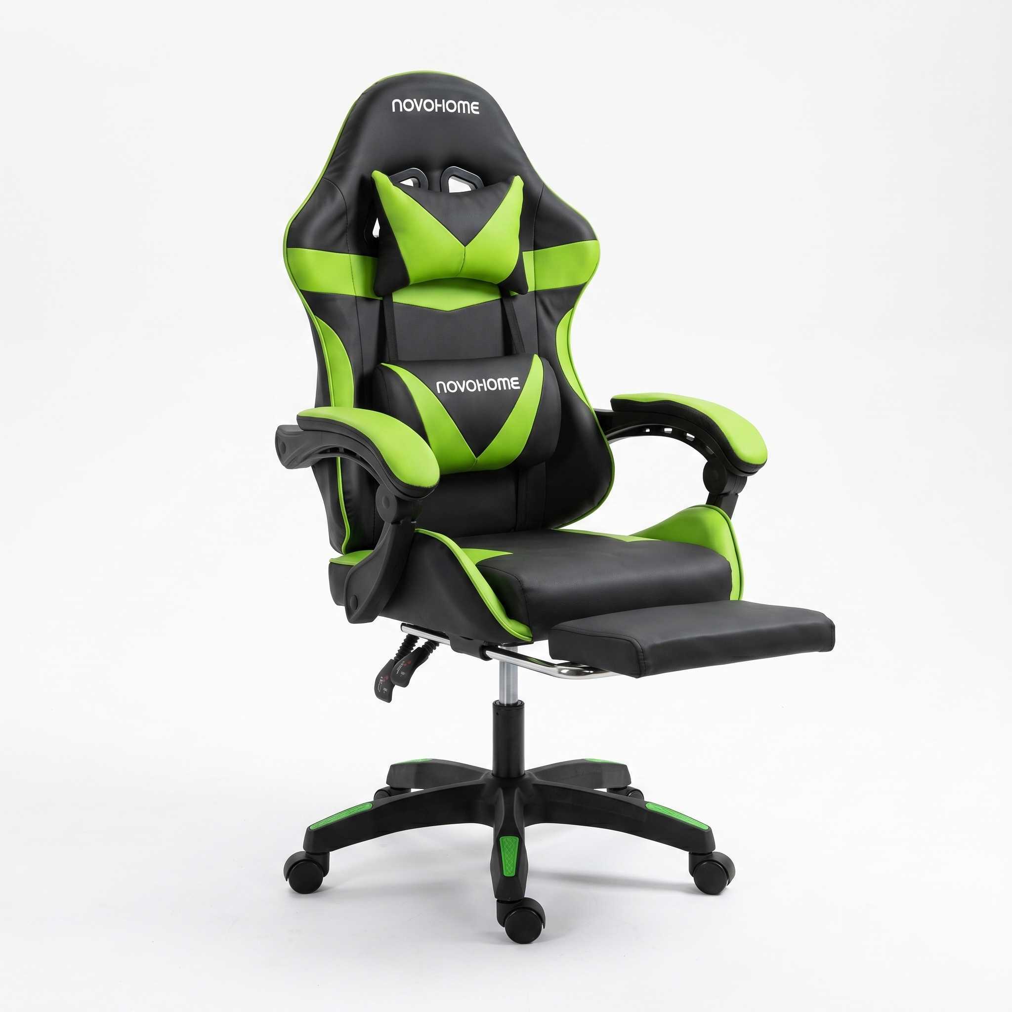 SILLA GAMER NOVOHOME NH-GC1004 VERDE