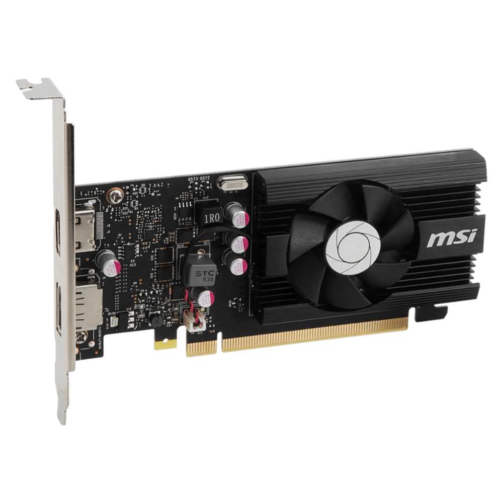 PLACA DE VIDEO GT 1030 4GB LP OC DDR4 MSI