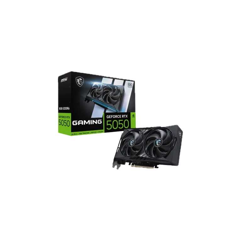 PLACA DE VIDEO MSI RTX 5050 8GB GAMING OC