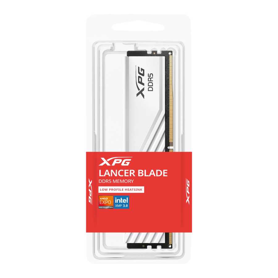 MEMORIA RAM DDR5 16GB XPG LANCER BLADE 5600 WHITE CL46 1.1V