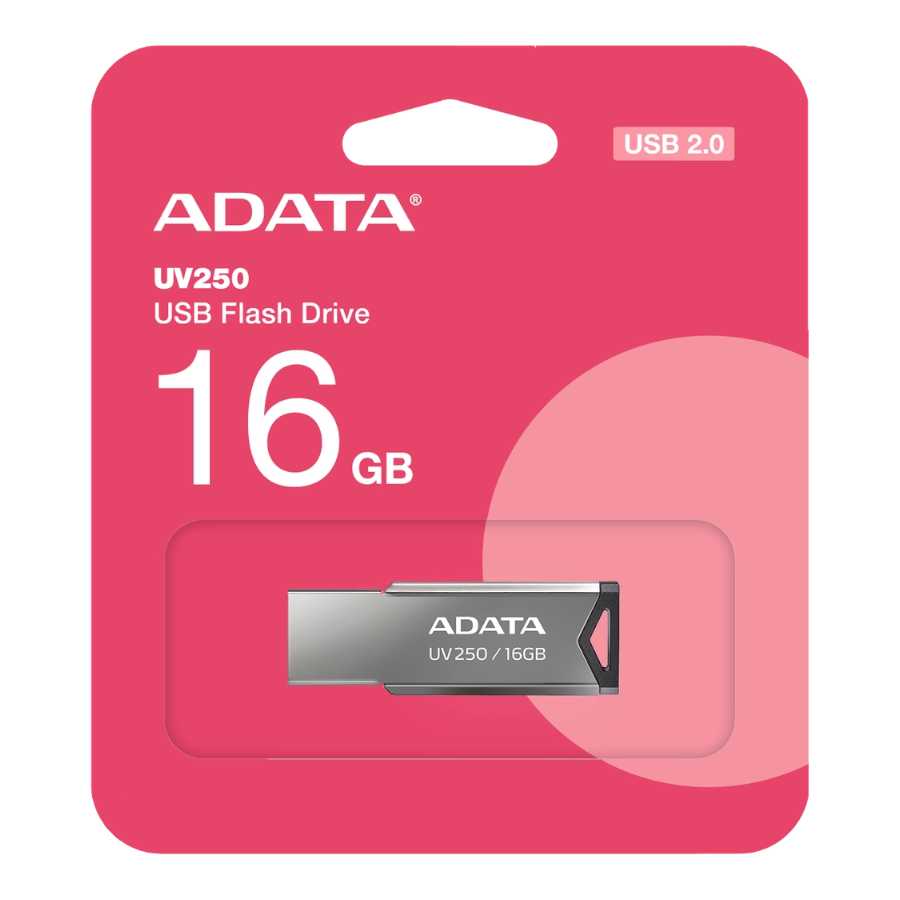 PENDRIVE 16GB ADATA UV250 USB 2.0 METAL