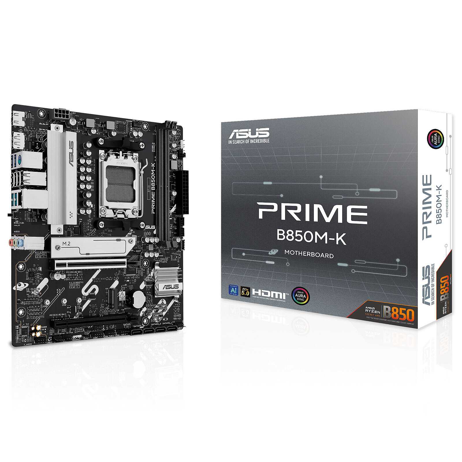PLACA MADRE ASUS PRIME B850M-K AM5 DDR5