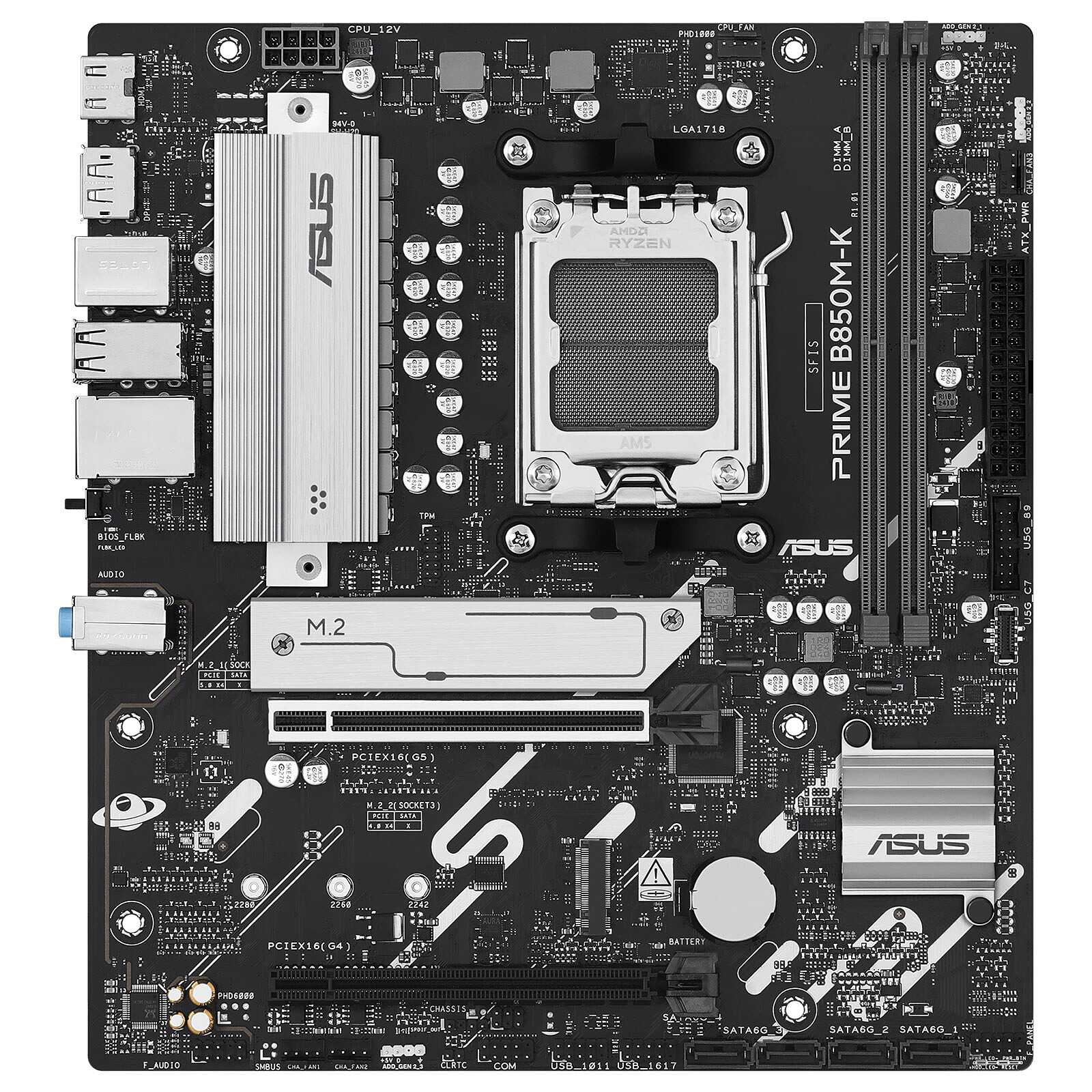 PLACA MADRE ASUS PRIME B850M-K AM5 DDR5