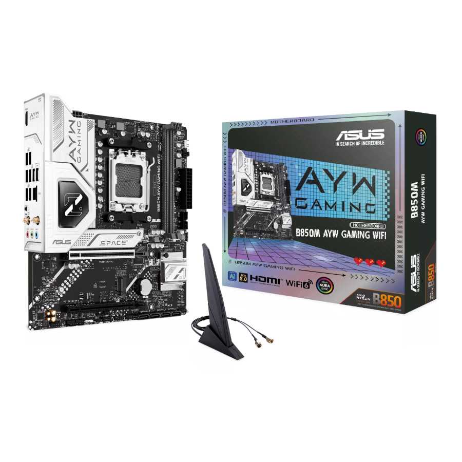 PLACA MADRE ASUS B850M AYW GAMING WIFI AM5 DDR5