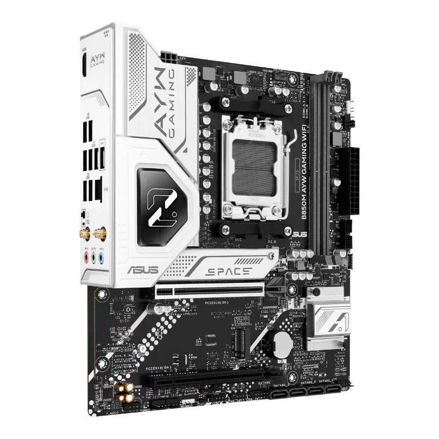 PLACA MADRE ASUS B850M AYW GAMING WIFI AM5 DDR5