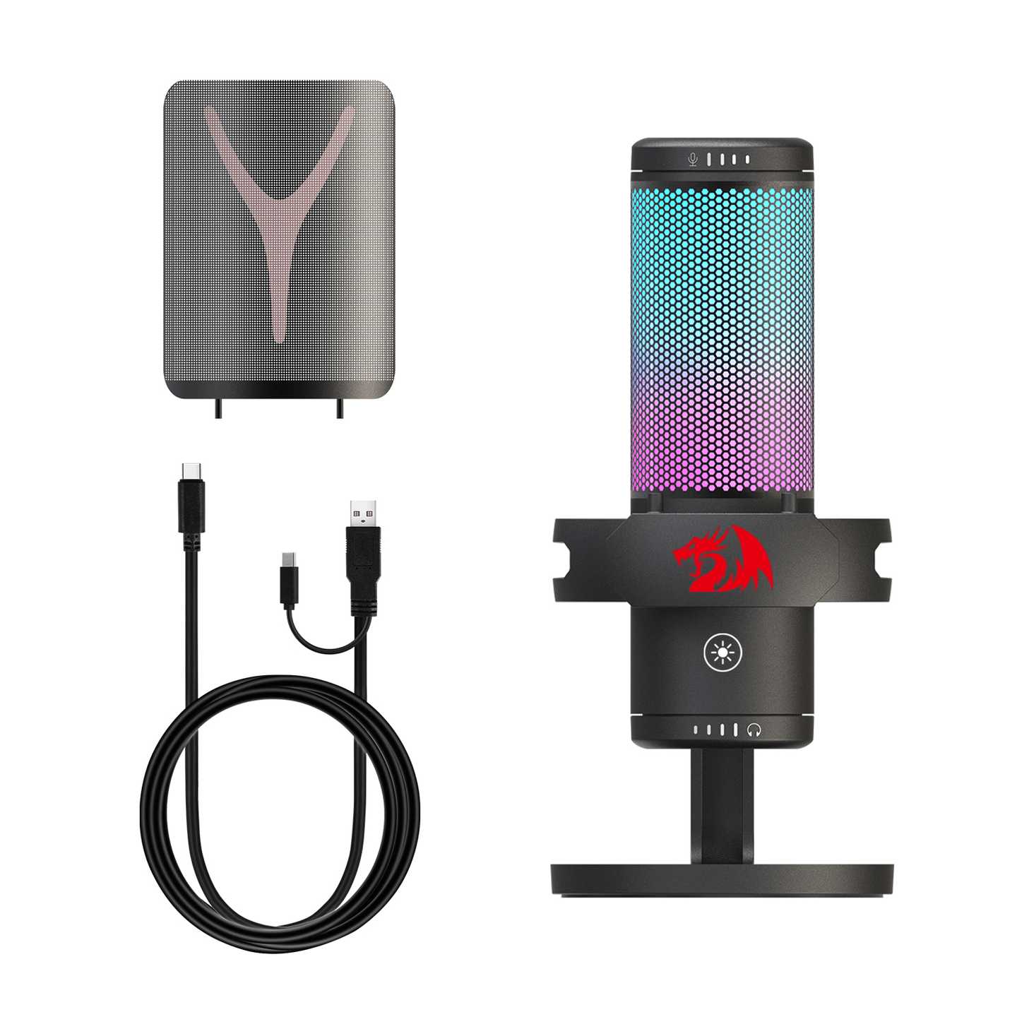 MICROFONO REDRAGON FENRIS GM301 USB CONDENSADOR