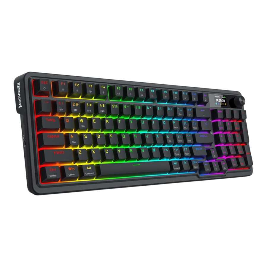 TECLADO REDRAGON EISA LCD PRO K719RGB-PRO SP WIFI+BT