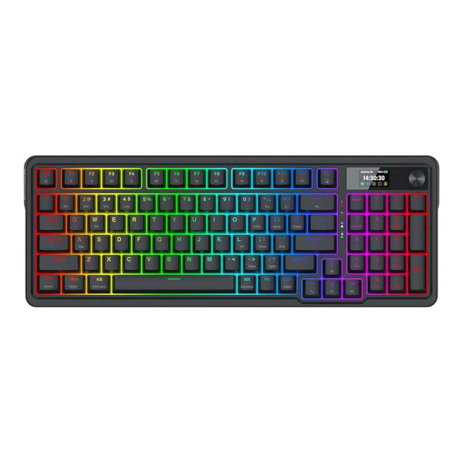 TECLADO REDRAGON EISA LCD PRO K719RGB-PRO SP WIFI+BT