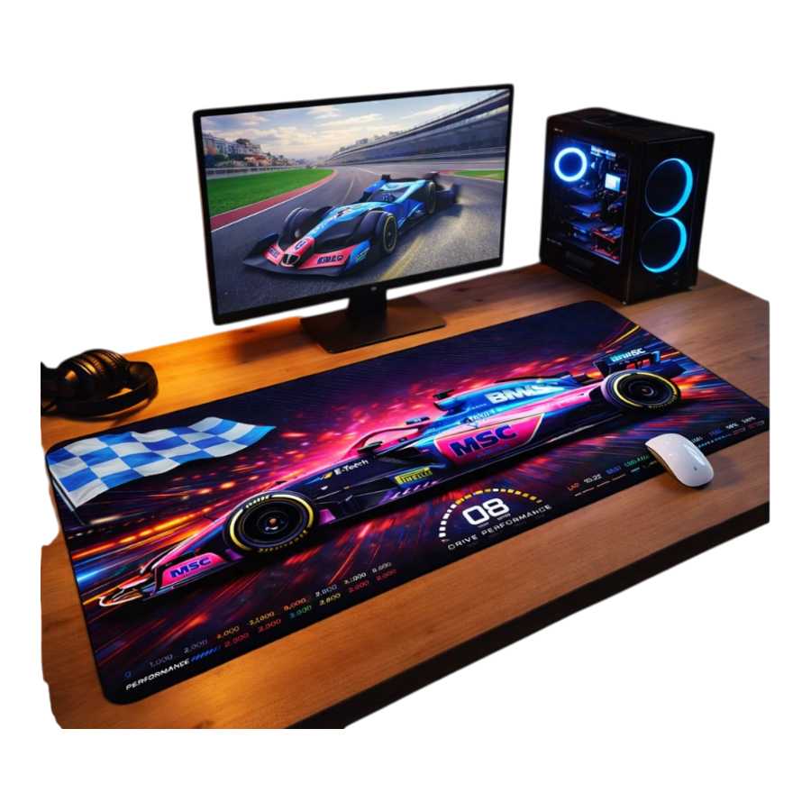 PAD MOUSE CDTEK 84X38CM FORMULA 1 COLAPINTO