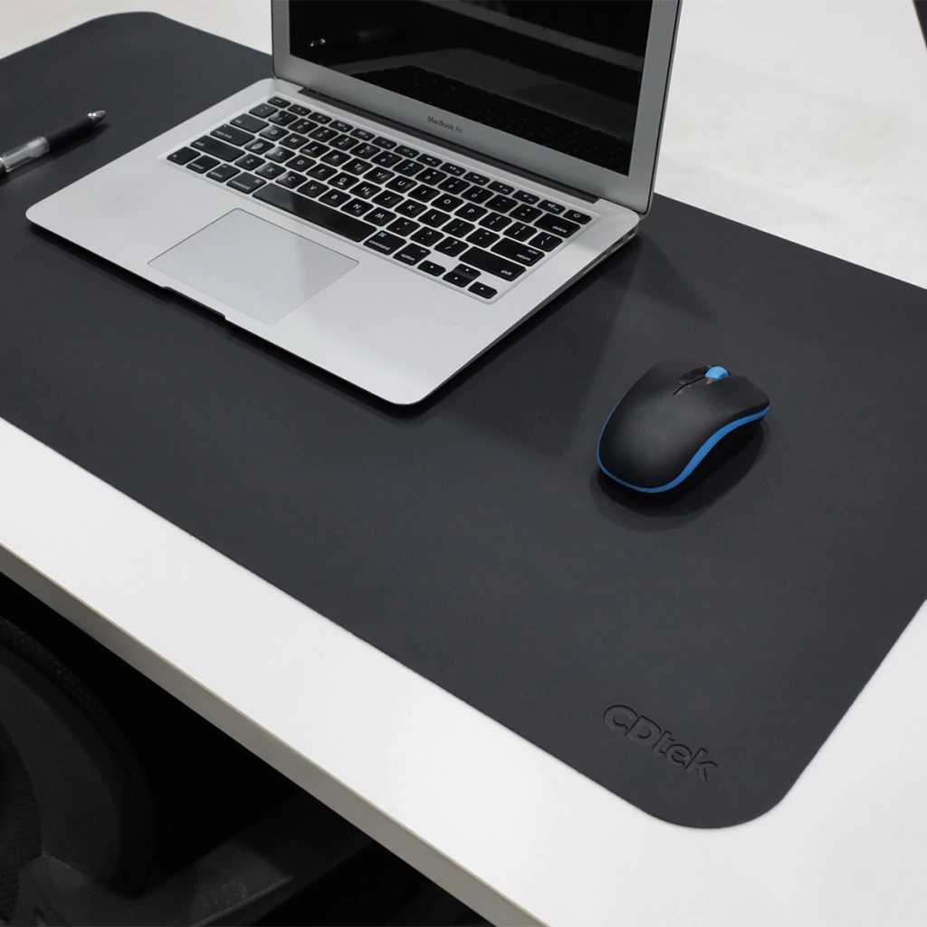 PAD MOUSE CDTEK 80X40 XL ECOCUERO NEGRO