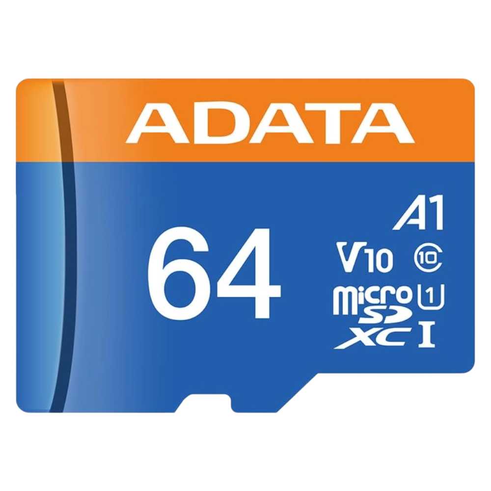 MEMORIA MICRO SD 64GB ADATA PREMIER UHS-I U1 A1 V10 100MB/S