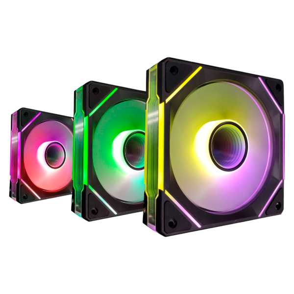 COOLER VENTILADOR SENTEY GS-1180 ARGB PMW PACK X3