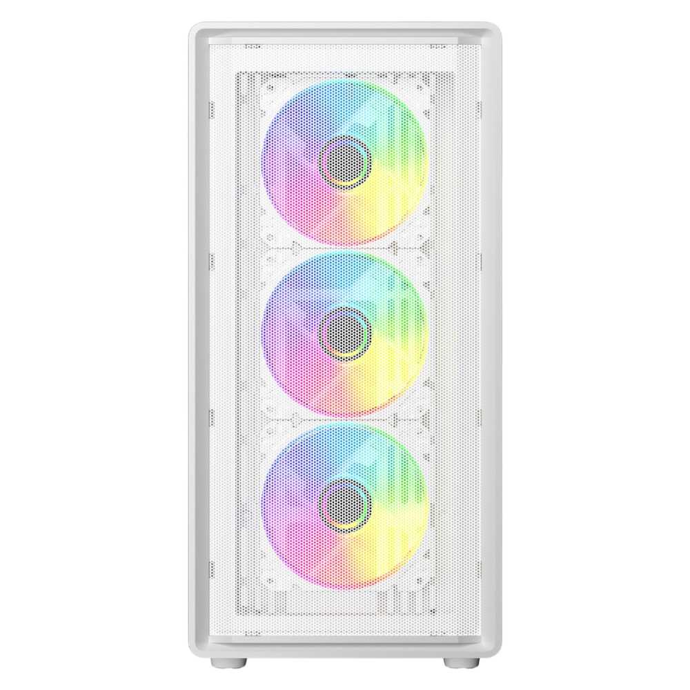 GABINETE SENTEY STREGA M40 4 FAN ARGB WHITE