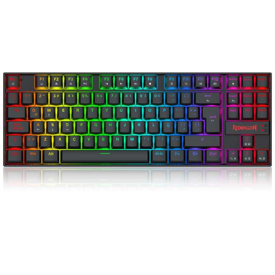 TECLADO REDRAGON KUMARA K552RGB-M SP MAGNETIC