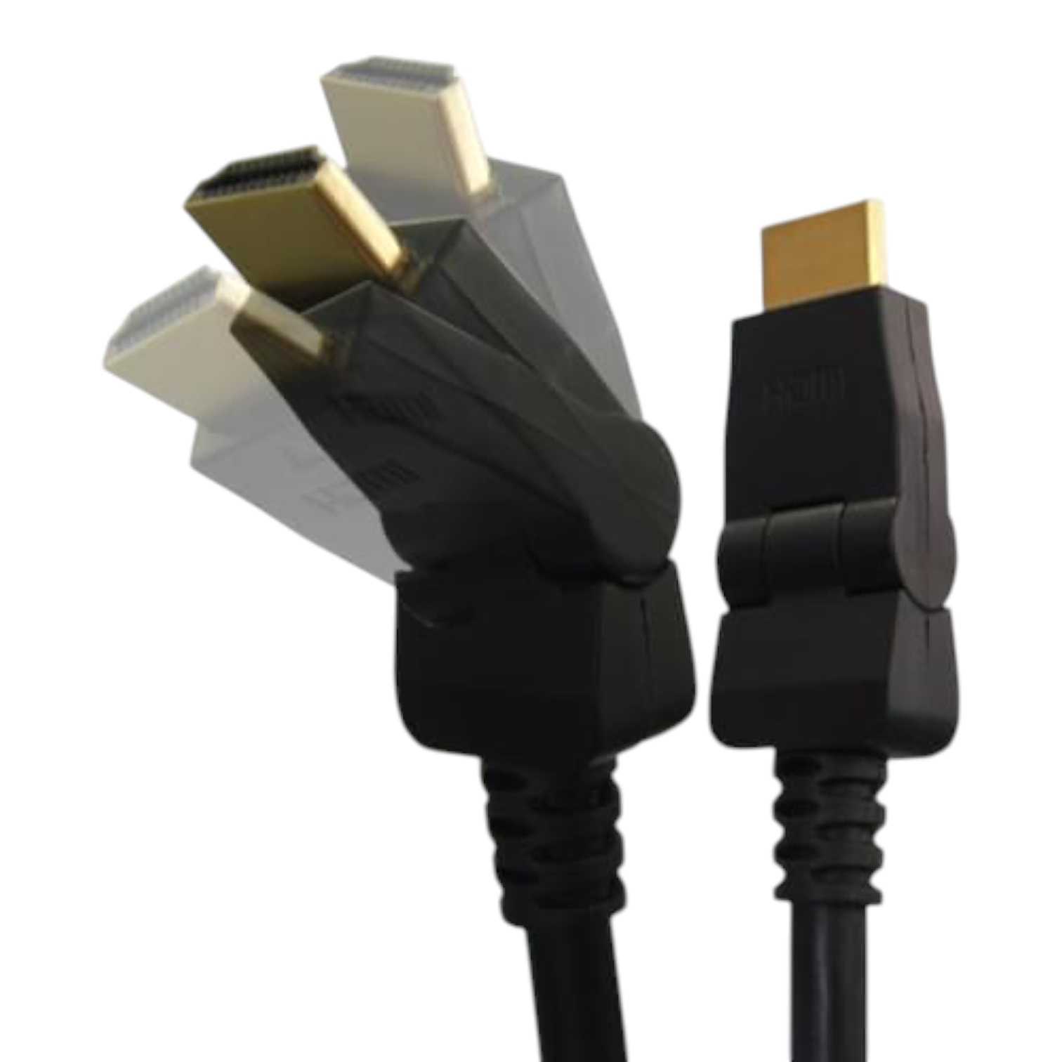 CABLE HDMI NISUTA 2M 1.4V GIRATORIO NSCAHDMI2G