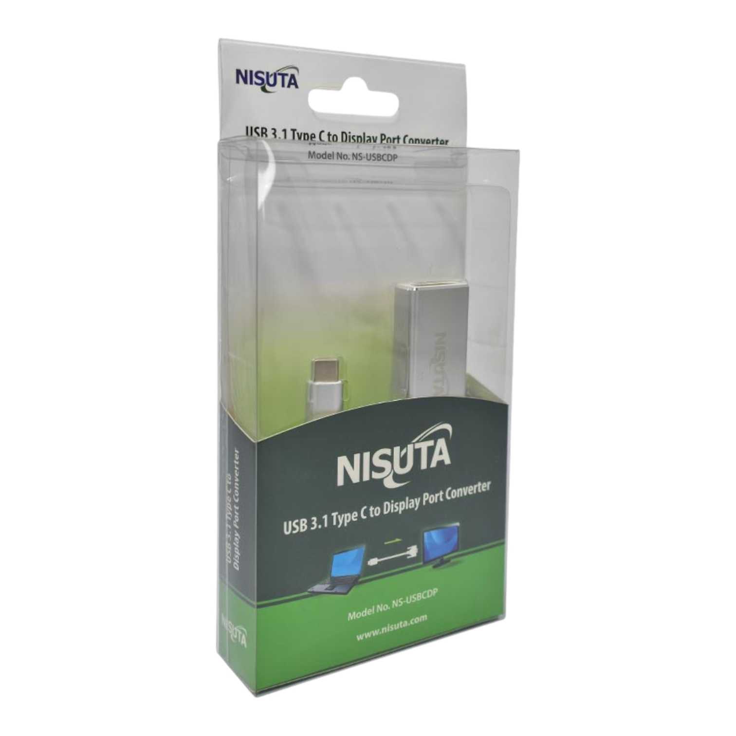 CONVERSOR TIPO C A DISPLAYPORT NISUTA NSUSBCDP