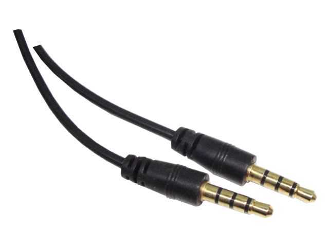 CABLE AUDIO PLUG-M/PLUG-M 3.5  4 SECCIONES 2M NISUTA NSCAU35S142
