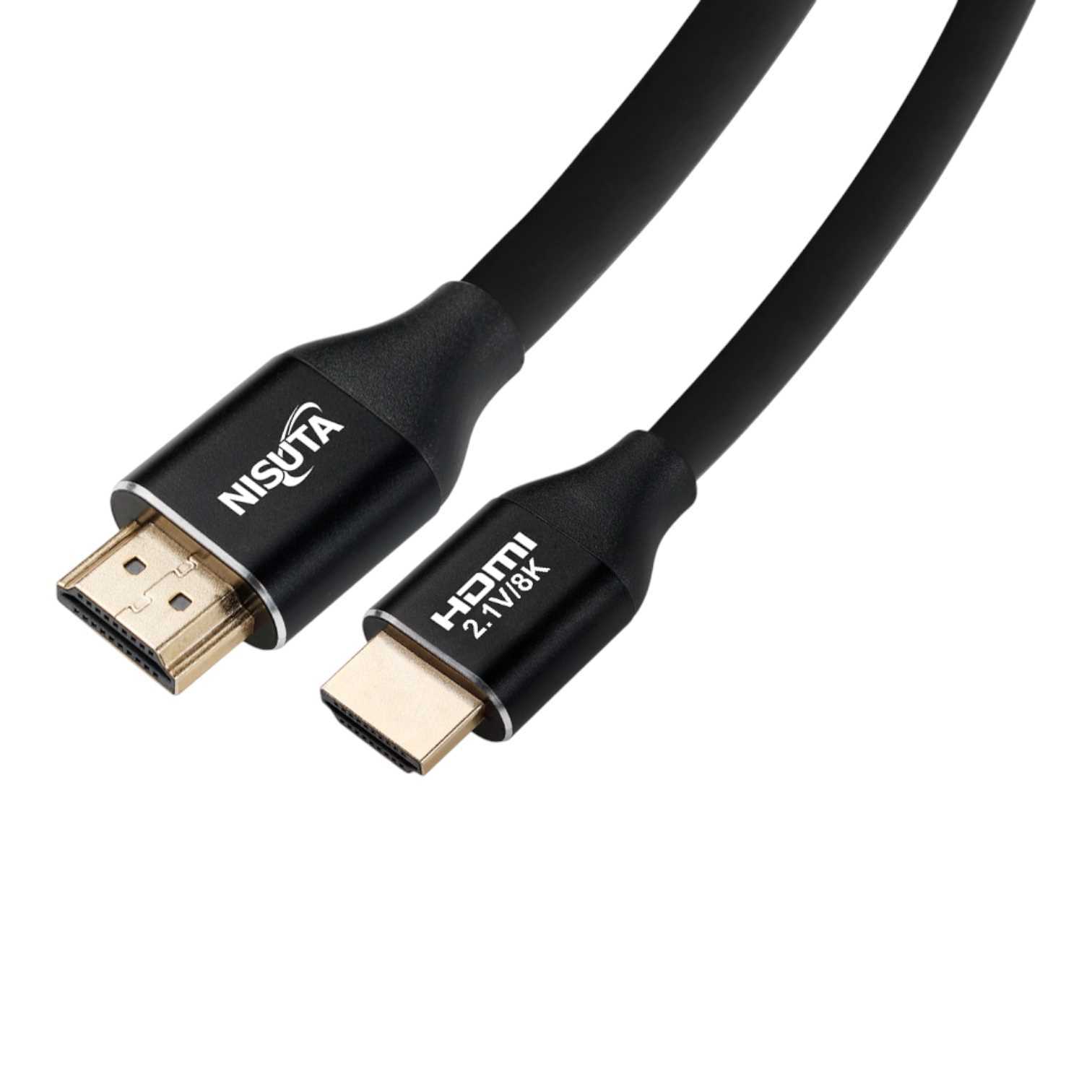 CABLE HDMI NISUTA 3M 2.1V PREMIUN 8K NSCAHD38K