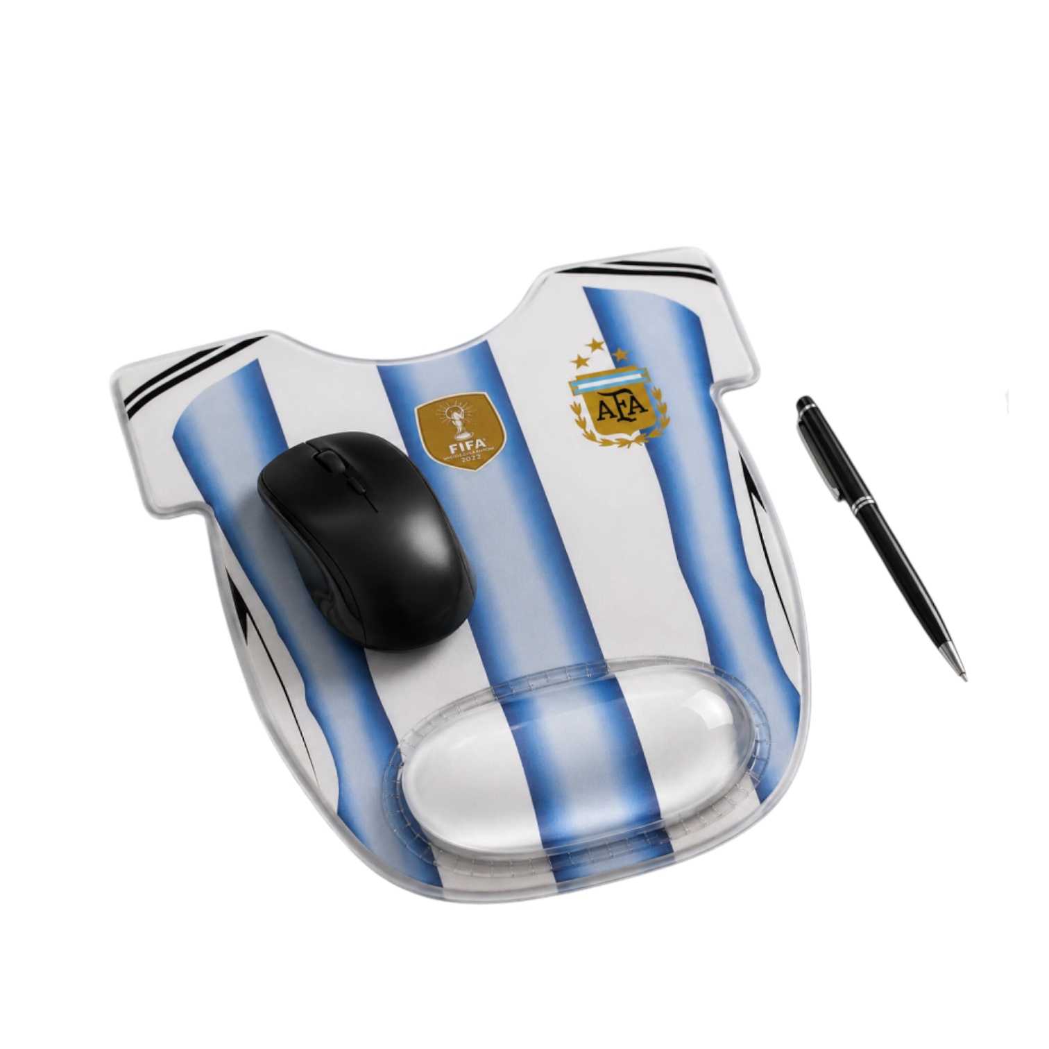 PAD MOUSE CDTEK 28X22CM ARGENTINA GEL
