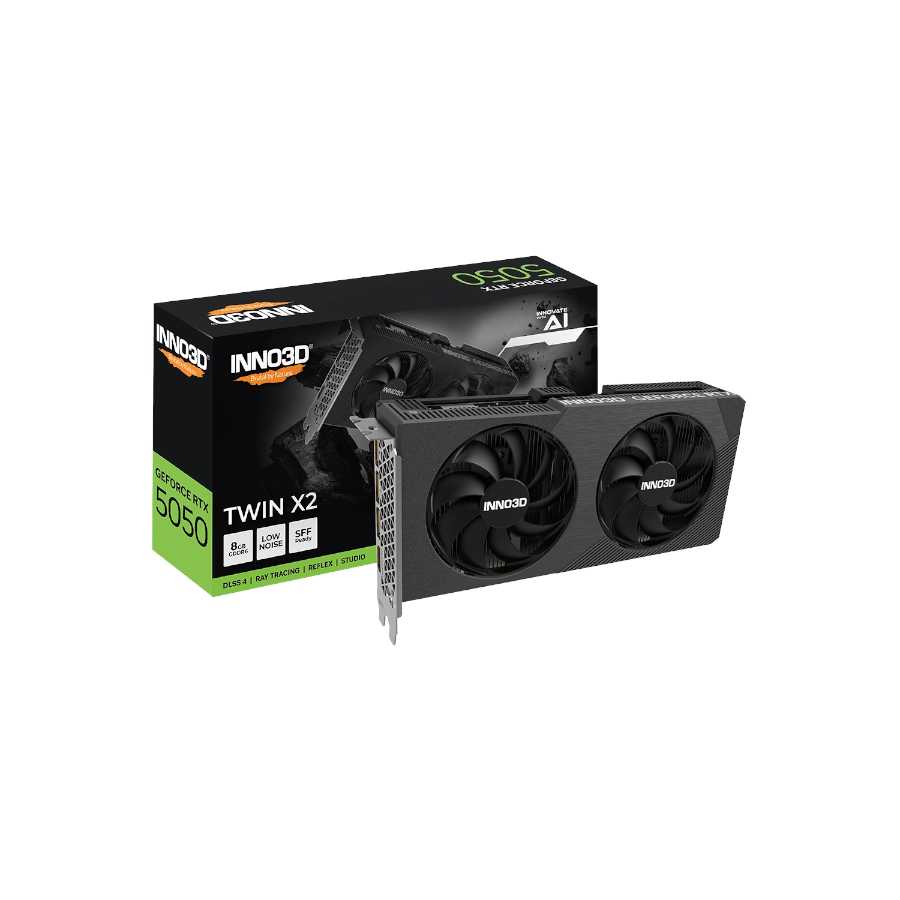 PLACA DE VIDEO INNO3D RTX 5050 8GB GDDR6 TWIN X2