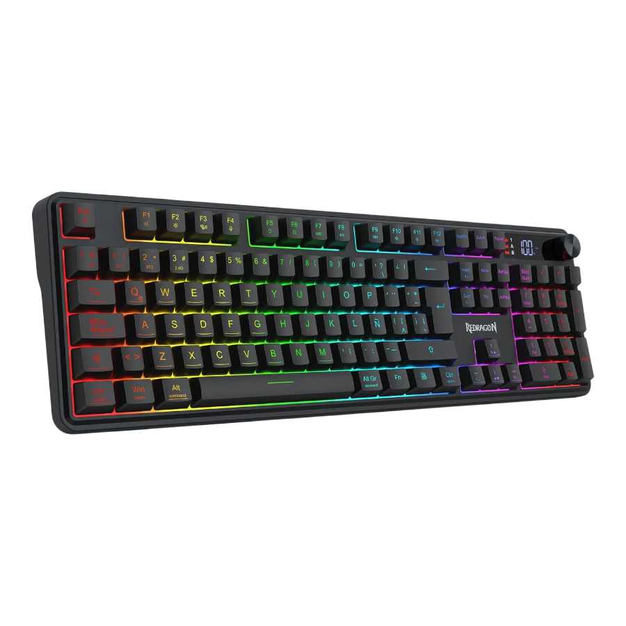 TECLADO REDRAGON K526-PRO VOLCANO MEMBRANA WIFI+BT