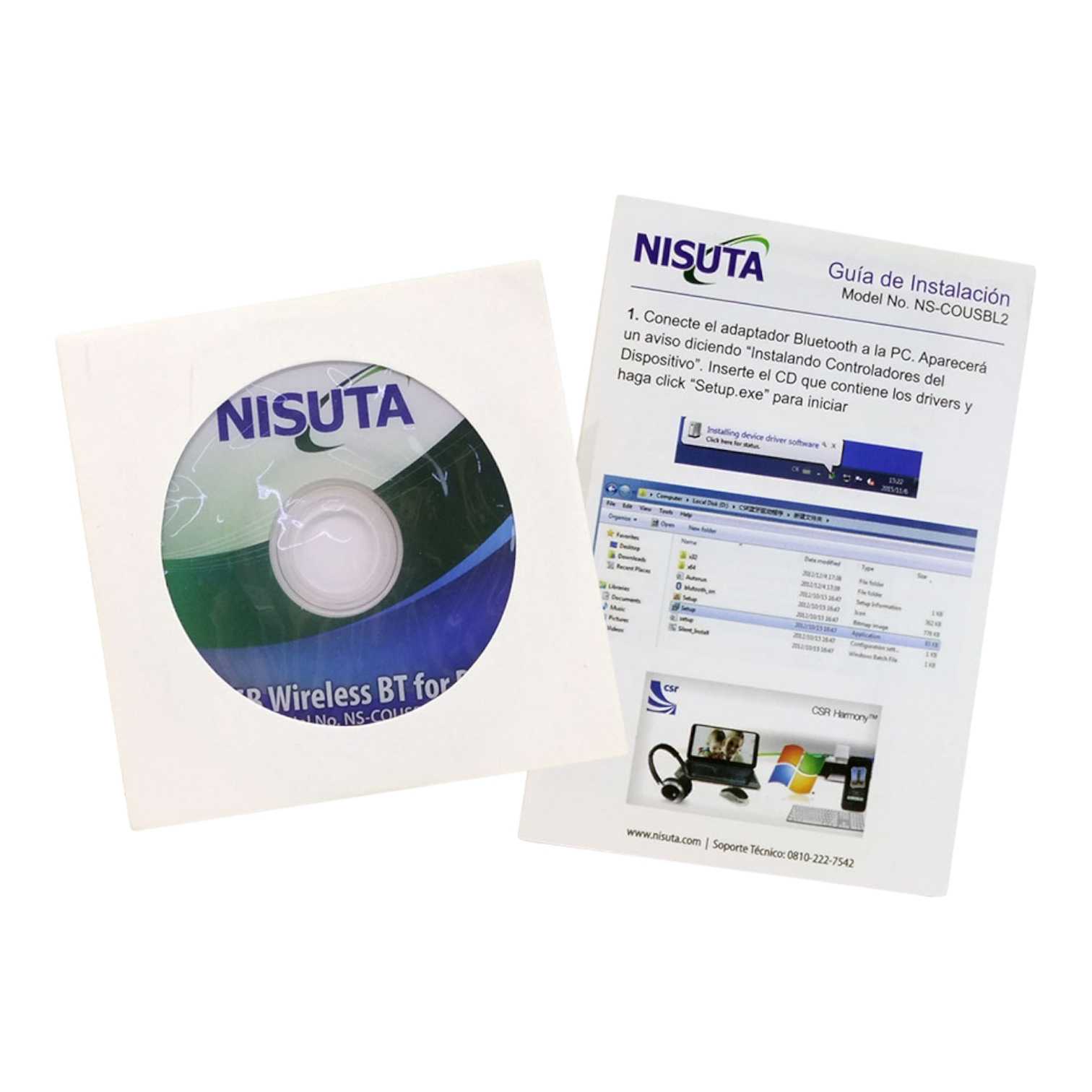 PUERTO BLUETOOTH 4.2 DATOS NISUTA NSCOUSBL2