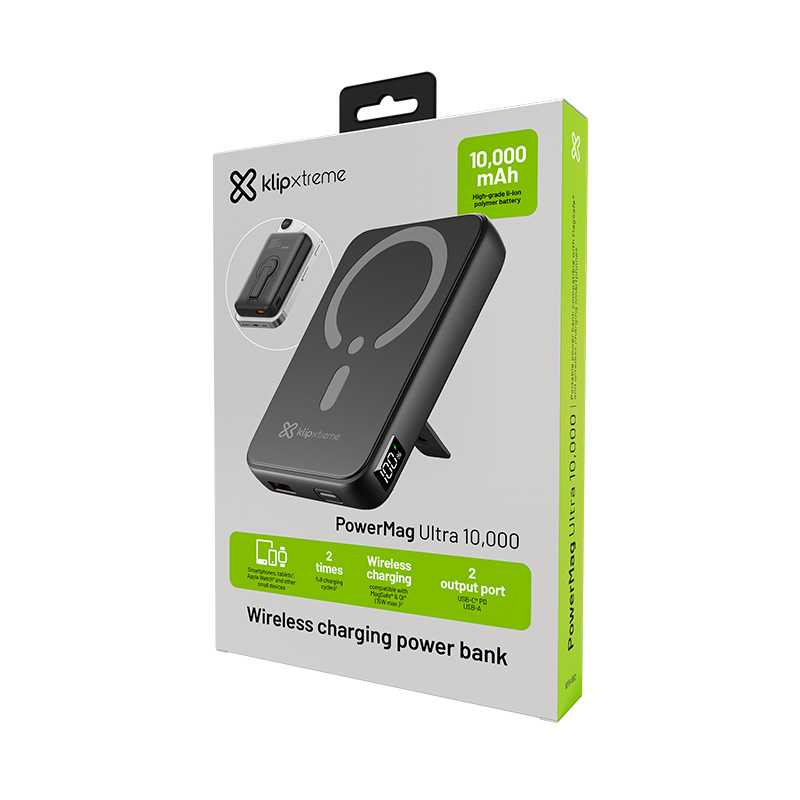 POWER BANK KLIPXTREME POWERMAG ULTRA 10000W