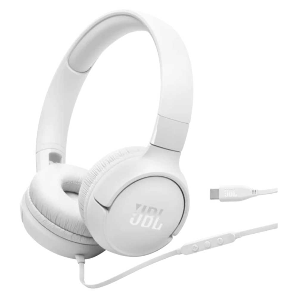 AURICULAR JBL VINCHA T520C BLANCO