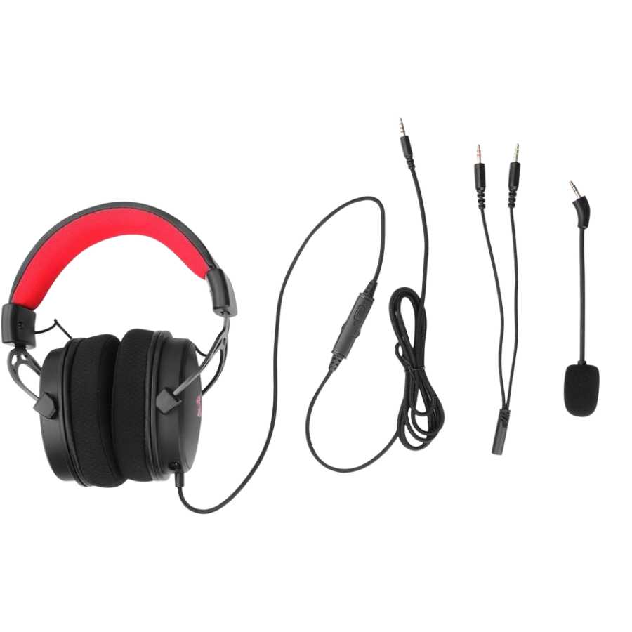 AURICULAR REDRAGON H541 CRAGBLADE BLACK