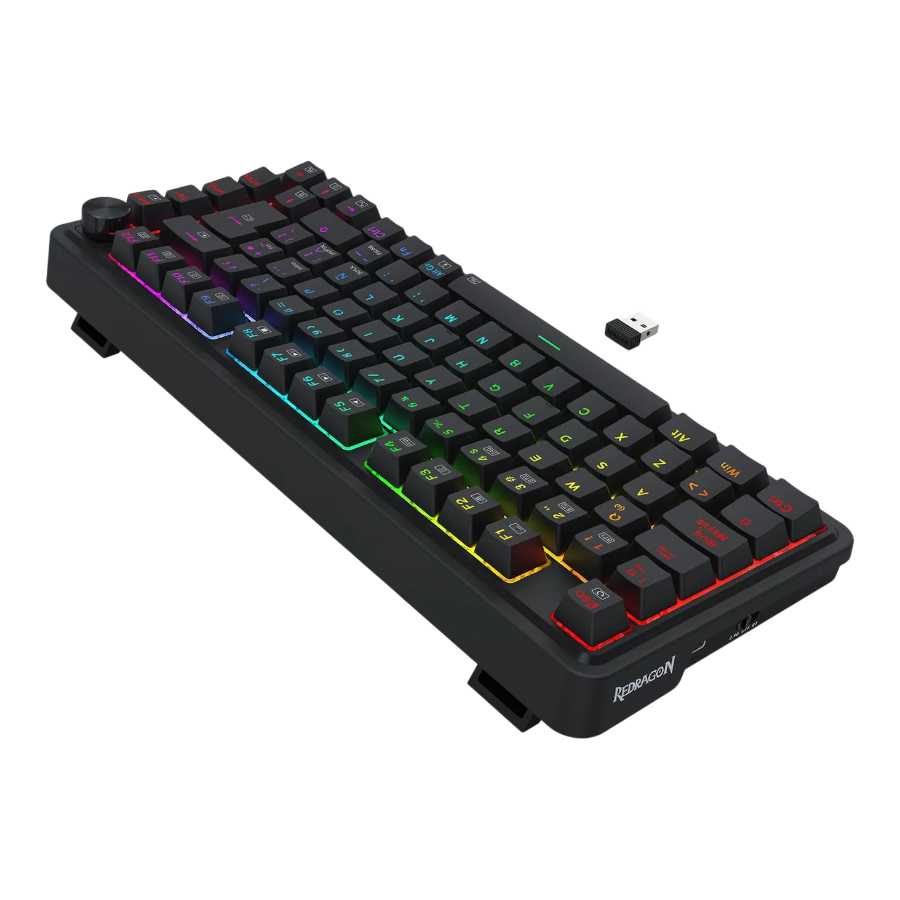 TECLADO REDRAGON UCAL PRO K673RGB-PRO SP WIRELESS