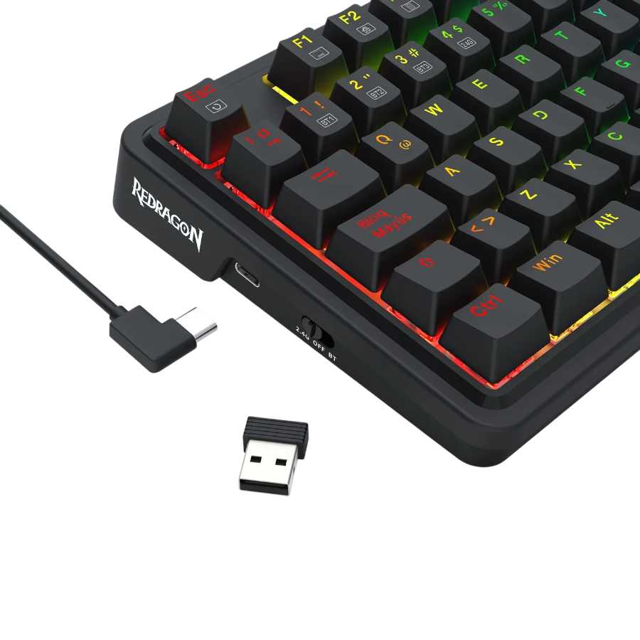 TECLADO REDRAGON UCAL PRO K673RGB-PRO SP WIRELESS