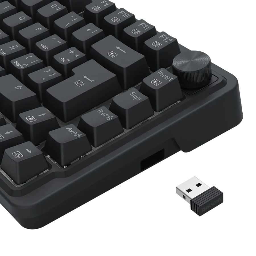 TECLADO REDRAGON UCAL PRO K673RGB-PRO SP WIRELESS
