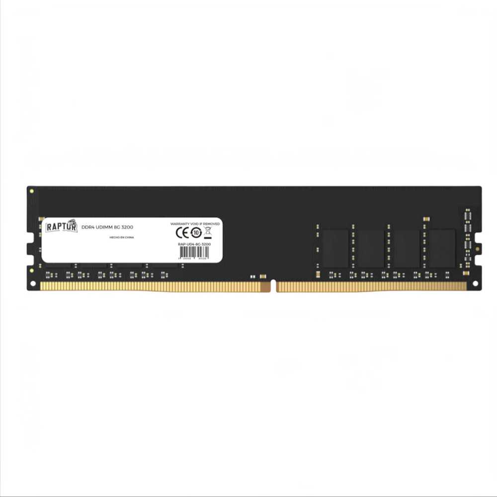 MEMORIA RAM DDR4 8GB 3200MHZ RAPTOR LEGACY