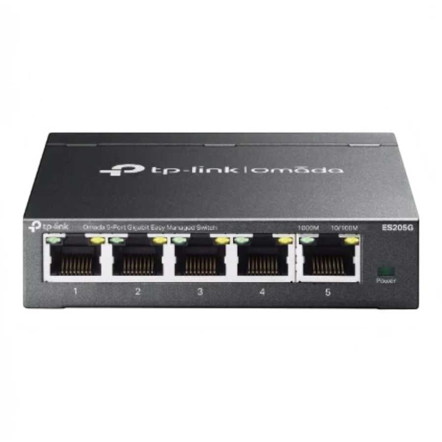 SWITCH TP-LINK ES205G GIGABIT EASY SMART 5P OMADA