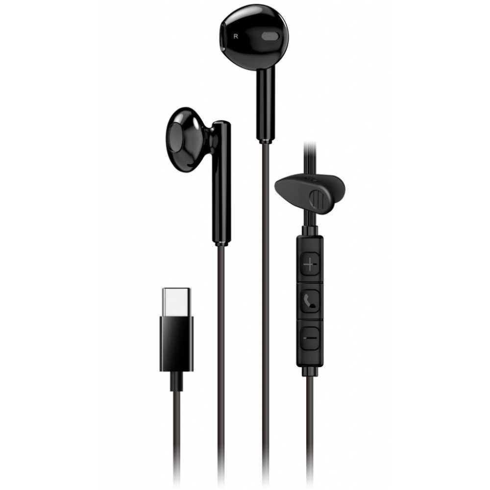 AURICULAR GENIUS HS-M366 USB C BLACK