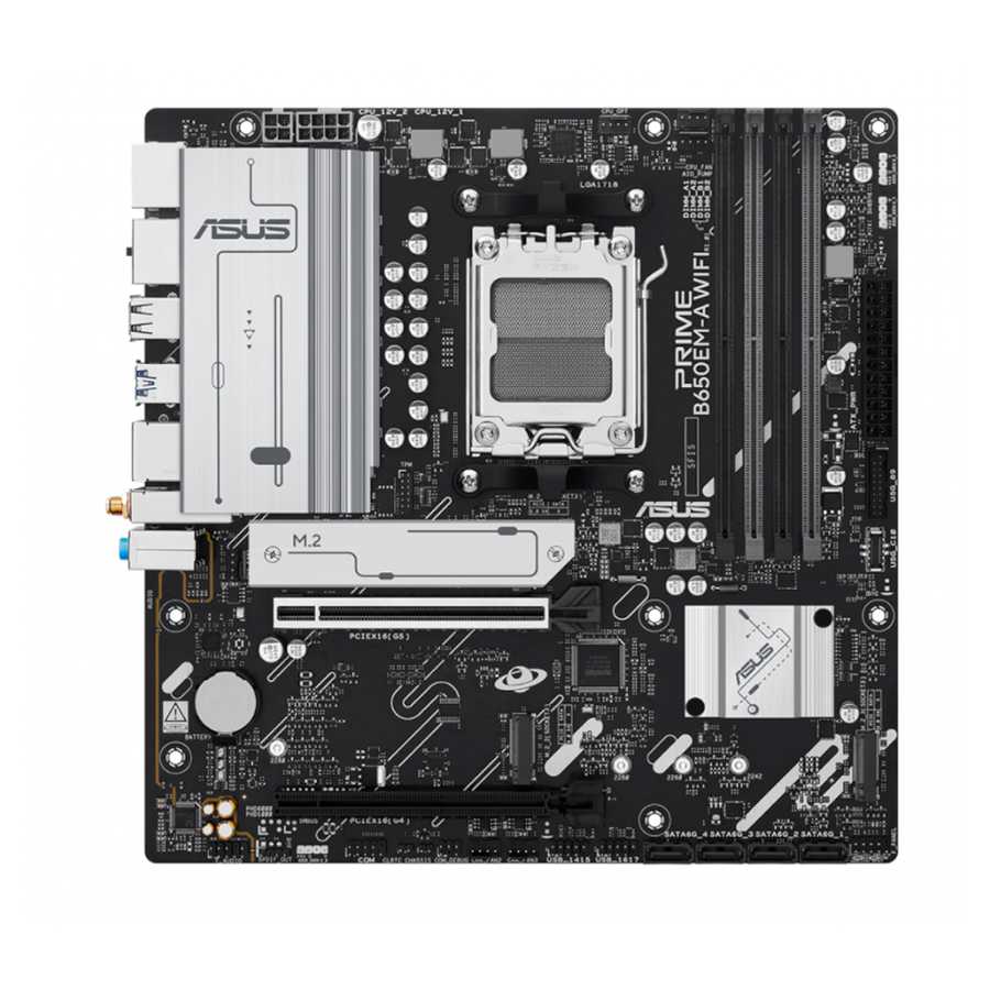 PLACA MADRE ASUS B650EM-A WIFI 6 Y BT