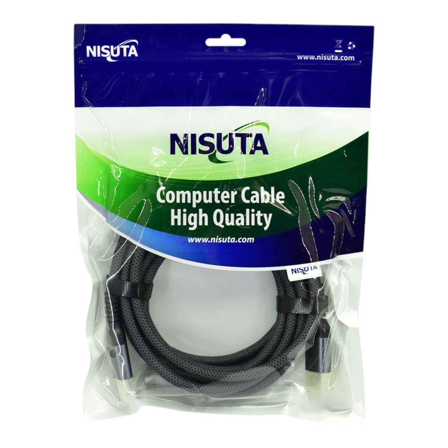 CABLE DISPLAYPORT M/M NISUTA 1.8M NSCADP212 V2.1 (360HZ)