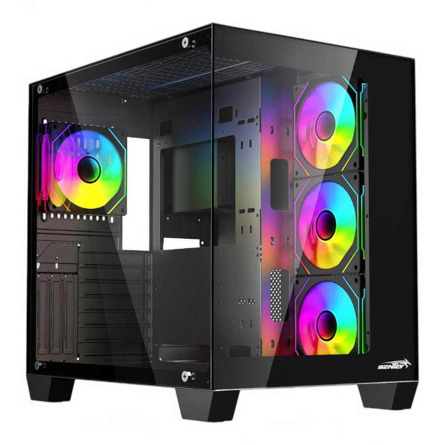 GABINETE SENTEY BEARER PWM ARGB 4 FANES BLACK
