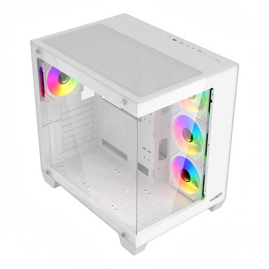 GABINETE SENTEY BEARER PWM ARGB 4 FANES WHITE