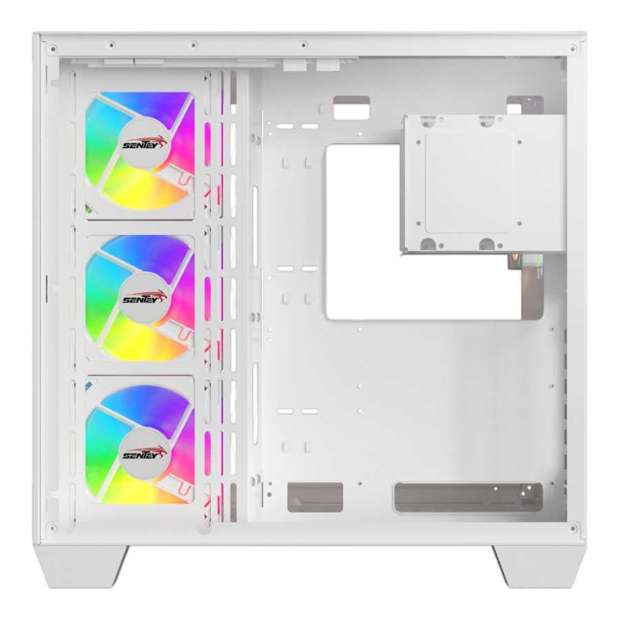 GABINETE SENTEY BEARER PWM ARGB 4 FANES WHITE