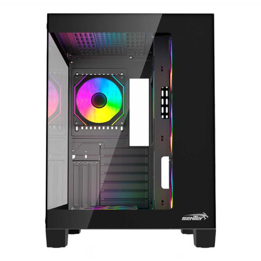 GABINETE SENTEY BEARER PRO PWM ARGB 7 FANES BLACK