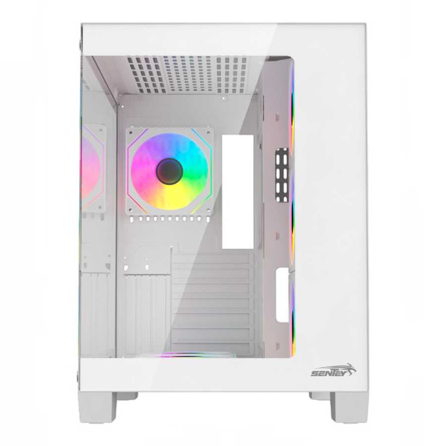 GABINETE SENTEY BEARER PRO PWM ARGB 7 FANES WHITE