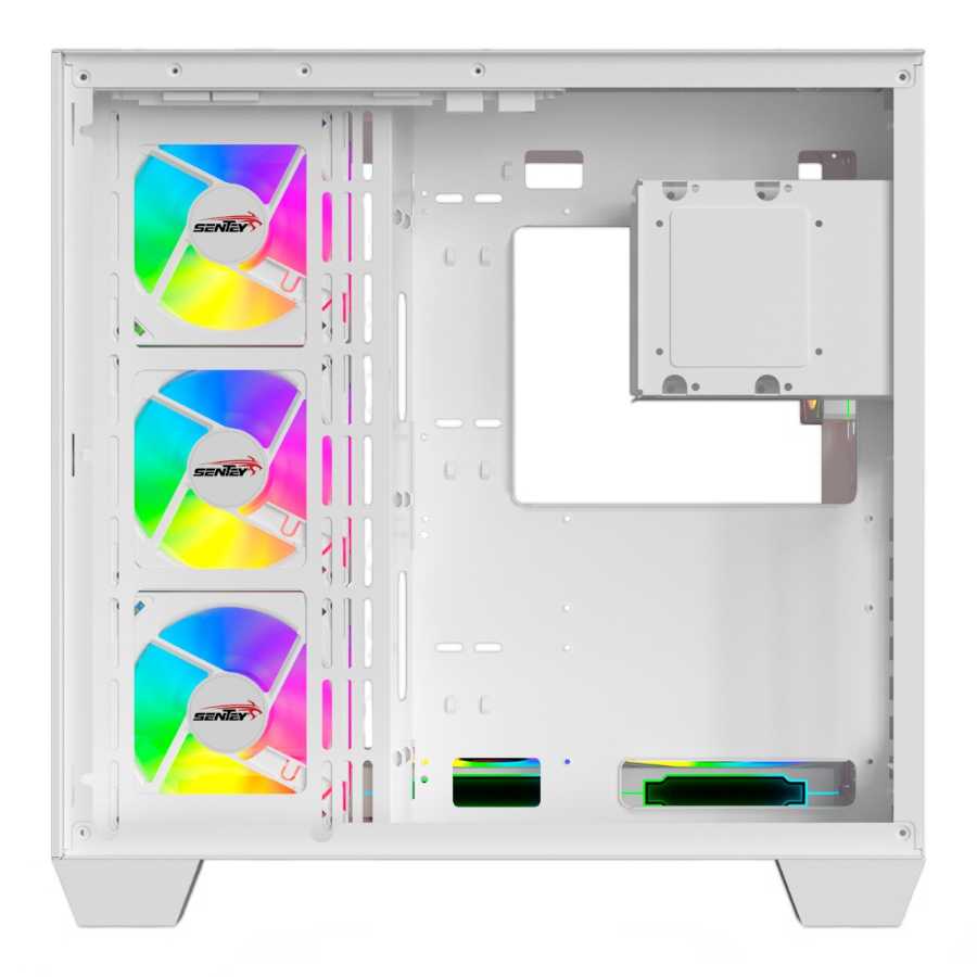 GABINETE SENTEY BEARER PRO PWM ARGB 7 FANES WHITE