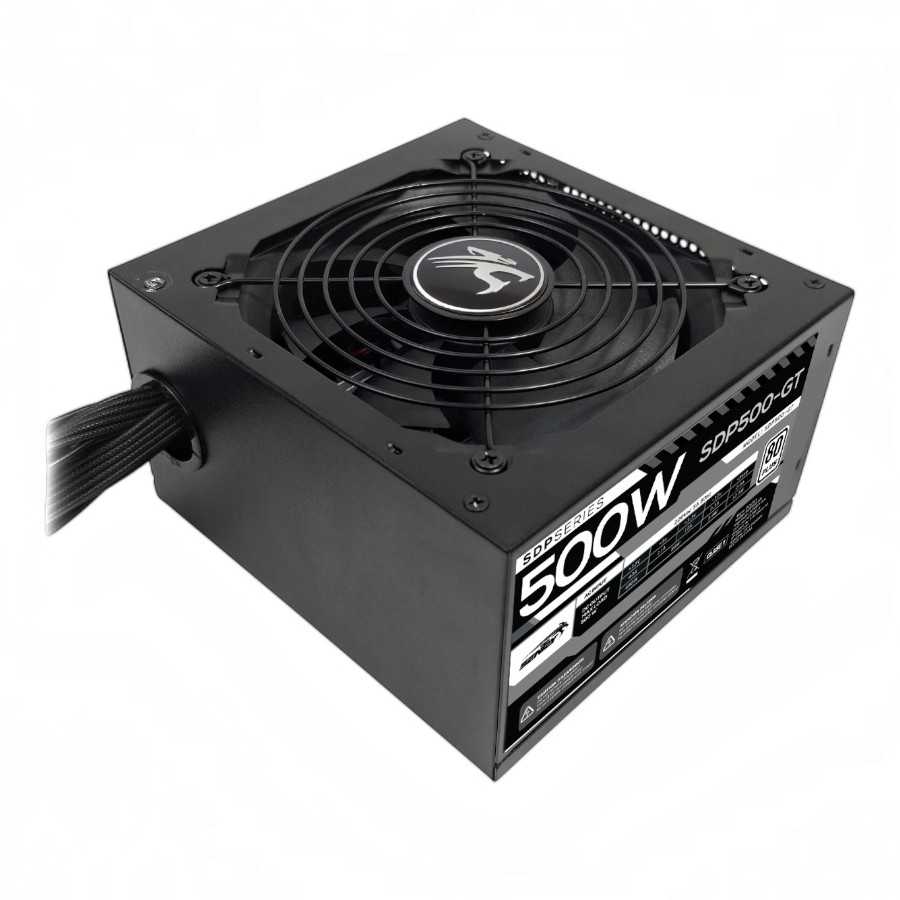 FUENTE PC 500W SENTEY 80+ WHITE SDP500-GT