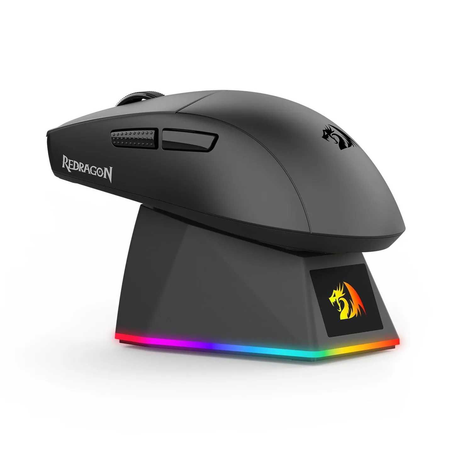 MOUSE REDRAGON  KING ULTRA M999 WIF+´BT BLACK CON BASE CARGA