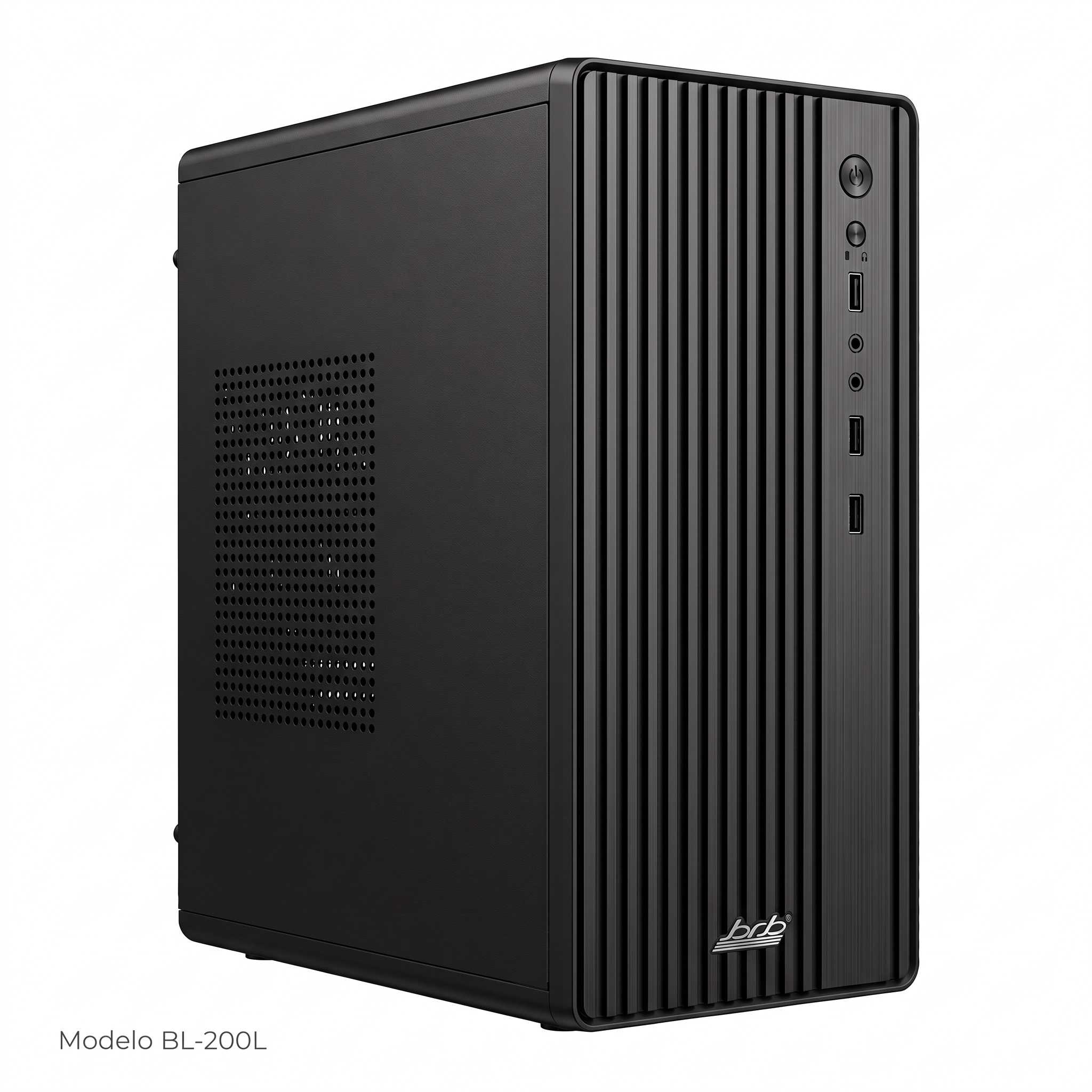 GABINETE KIT BRB BL-200L 600W (TECLADO Y MOUSE + 1 FAN)
