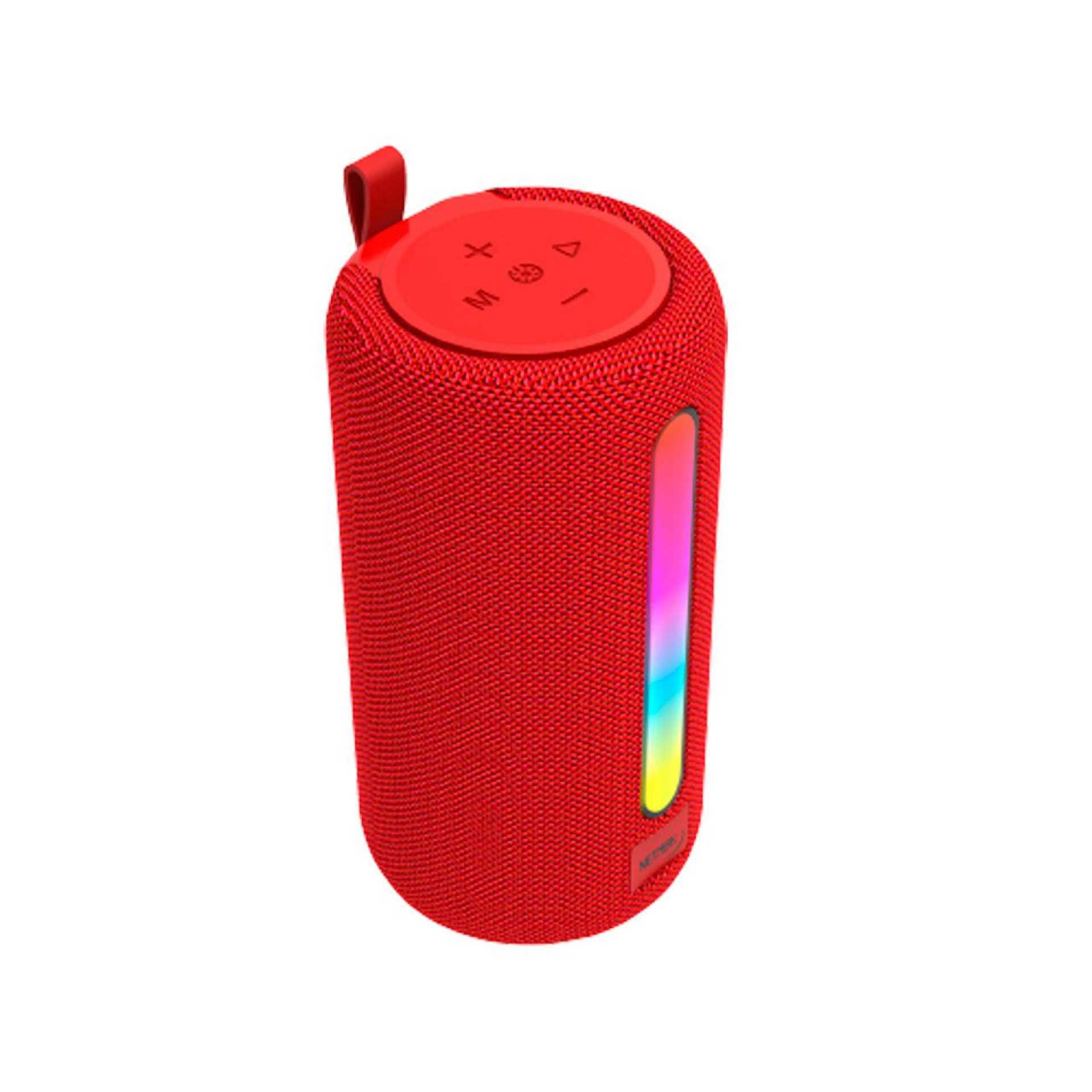 PARLANTE NETMAK BLUETOOTH 5W MUV C/LUZ ROJO