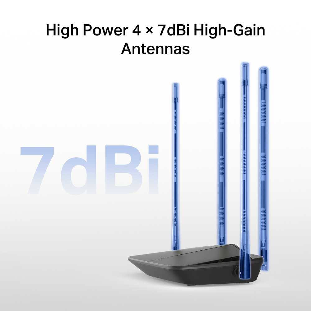 ROUTER WIFI MERCUSYS MR39-HP AC1200 HIGH POWER DUAL BAND