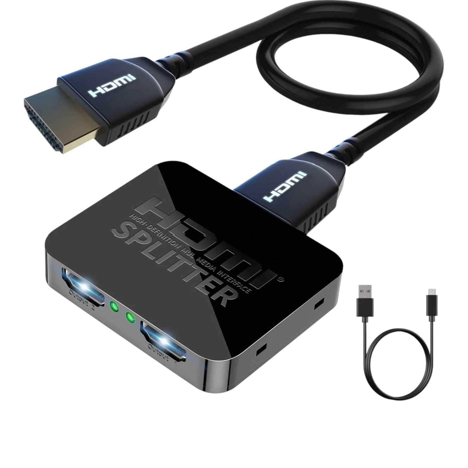 SPLITTER HDMI 2 SALIDAS 4K SEISA SM-F7852